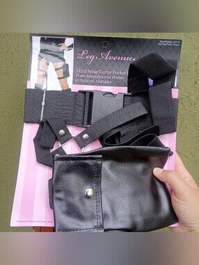 Leg Avenue Gothic Pocket Belt Leg Guarders